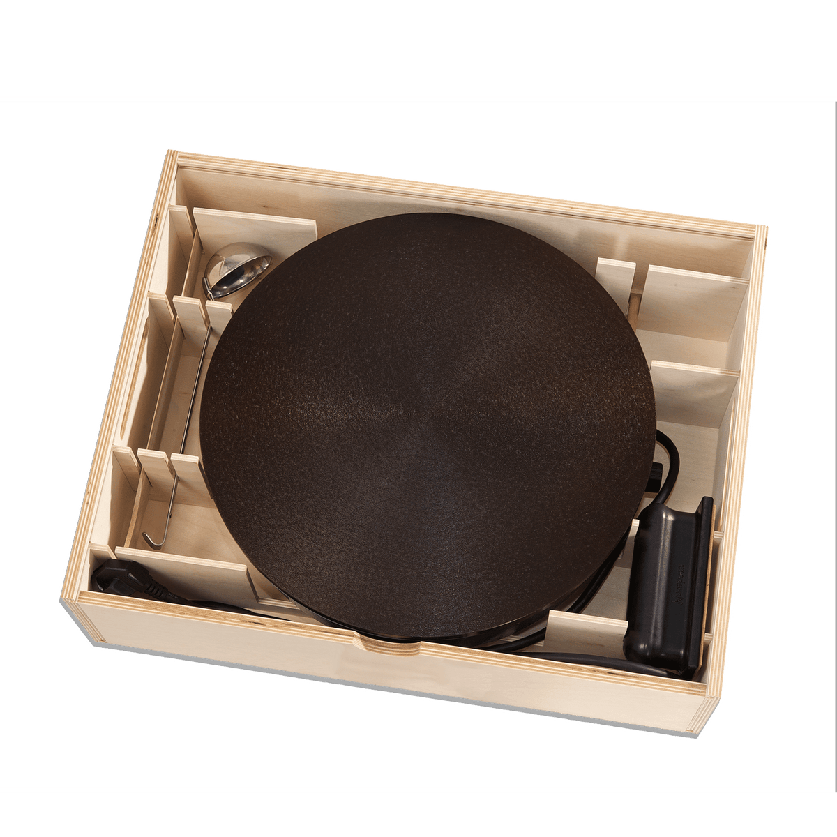 Caisse en bois pour crêpière électrique – ACB1 - 2