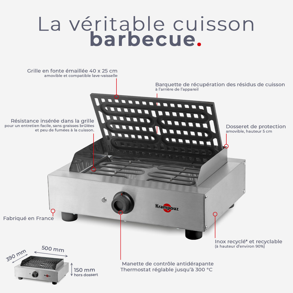 Barbecue électrique Mythik – BBMY1AA-KR - 2