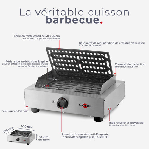 Barbecue électrique Mythik – BBMY1AA-KR - 2