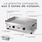 Plancha Samba gaz – PFSB2MA-KR - 2
